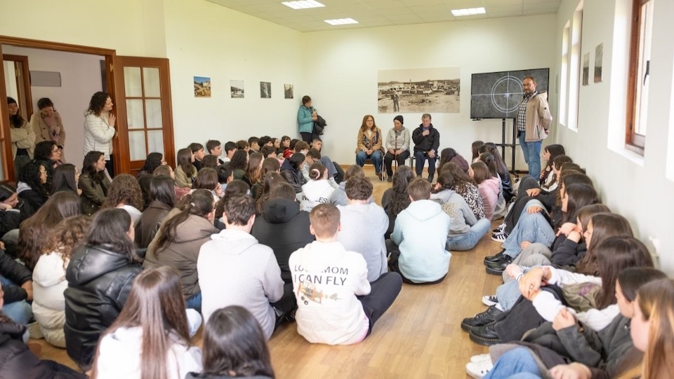 Visita escolar a mina de Varilongo