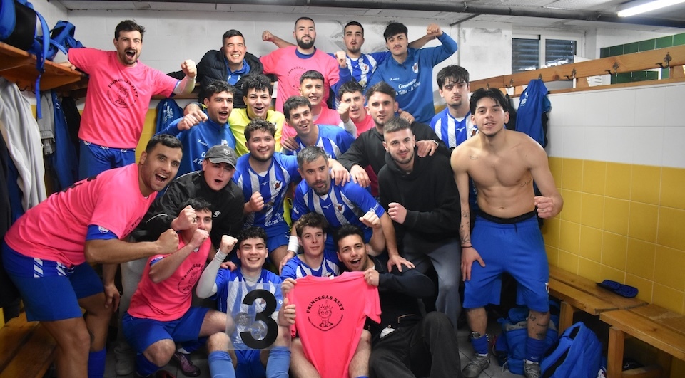 O Buno celebrando a vitoria