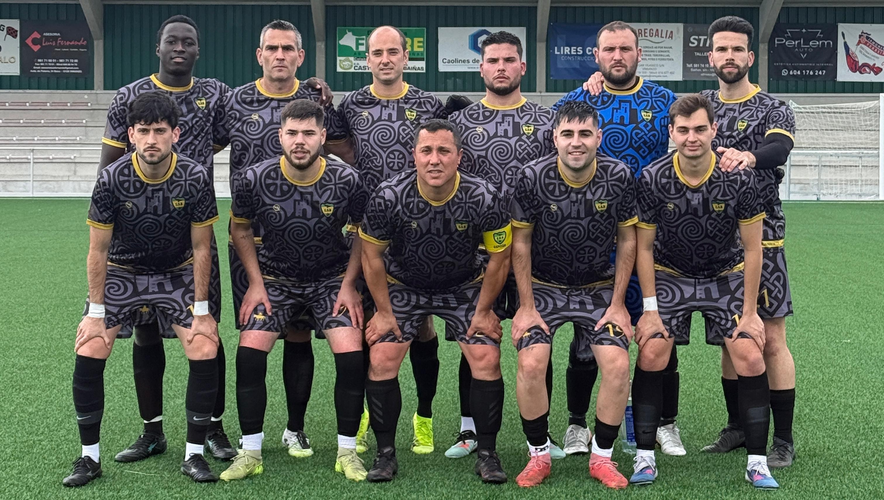 11 do CD Bainas coa nova equipacion de costadamorte.deathcoast