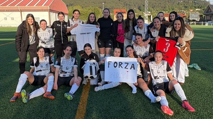 11 do Outes Feminino con Nati