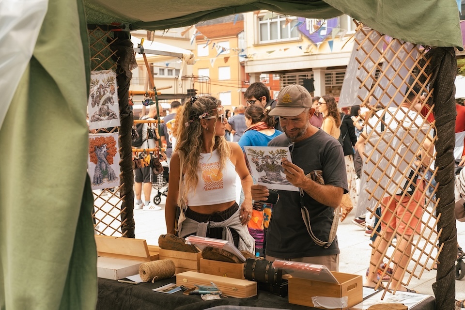 Feira Artesanal do Asalto ao Castelo de Vimianzo