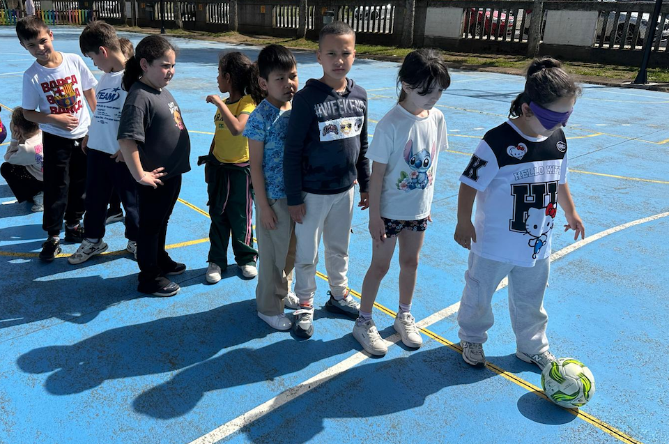 Xornada inclusion Un Paso mais CEIP A Cristina