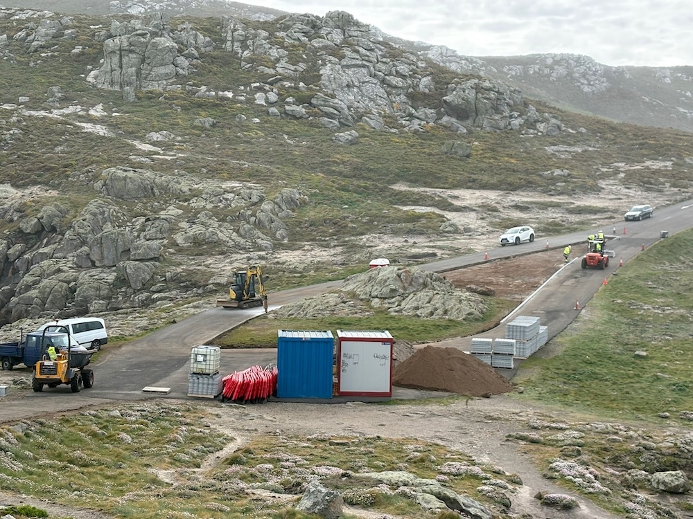 Obras no Faro Roncudo 4