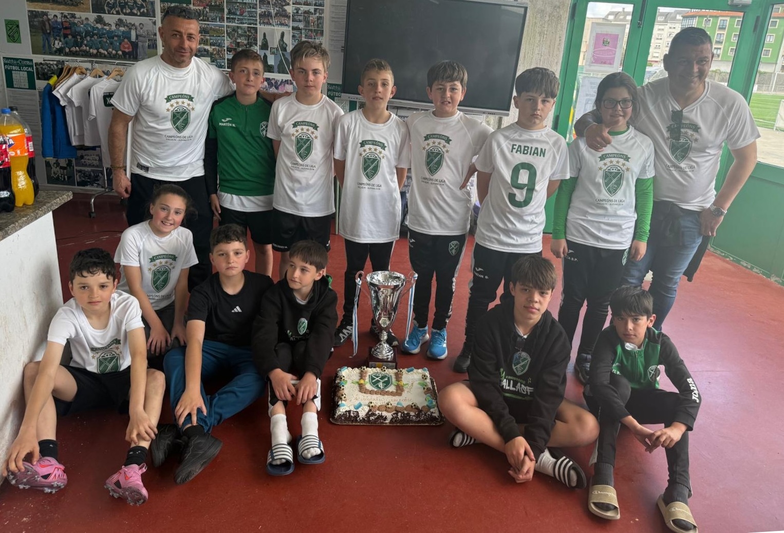 Plantel Xallas Campion Alevin F8 25-26