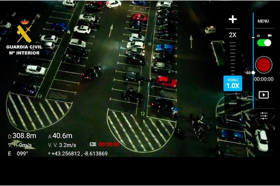 Concentracion coches Poligono Laracha