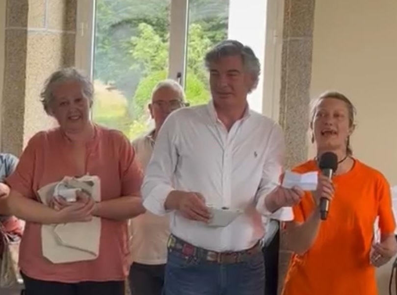 Javier de Francisco de Stolt Sea Farm no CERTAME DA EMPANADA DE RODABALLO DE MEREXO