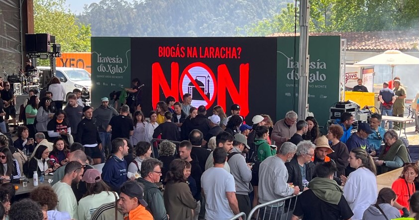 Plataforma Biogas na Travesia do Xalo