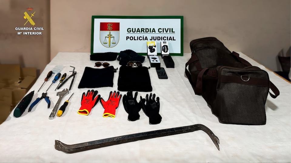 Garda Civil detido por roubos 1
