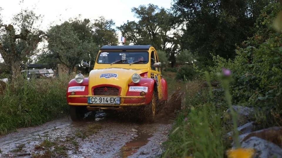 Citroen 2 Cabalos no Rally de Portugal