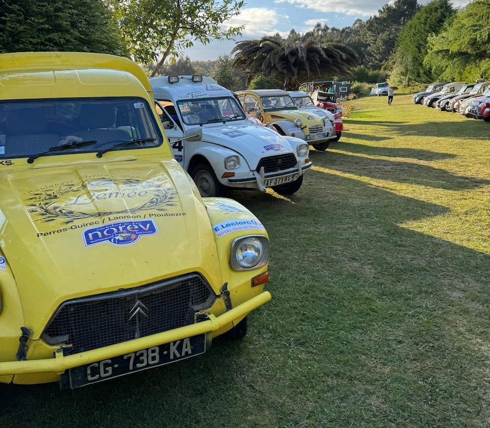 Citroen 2 Cabalos no Camping As Nevedas 3