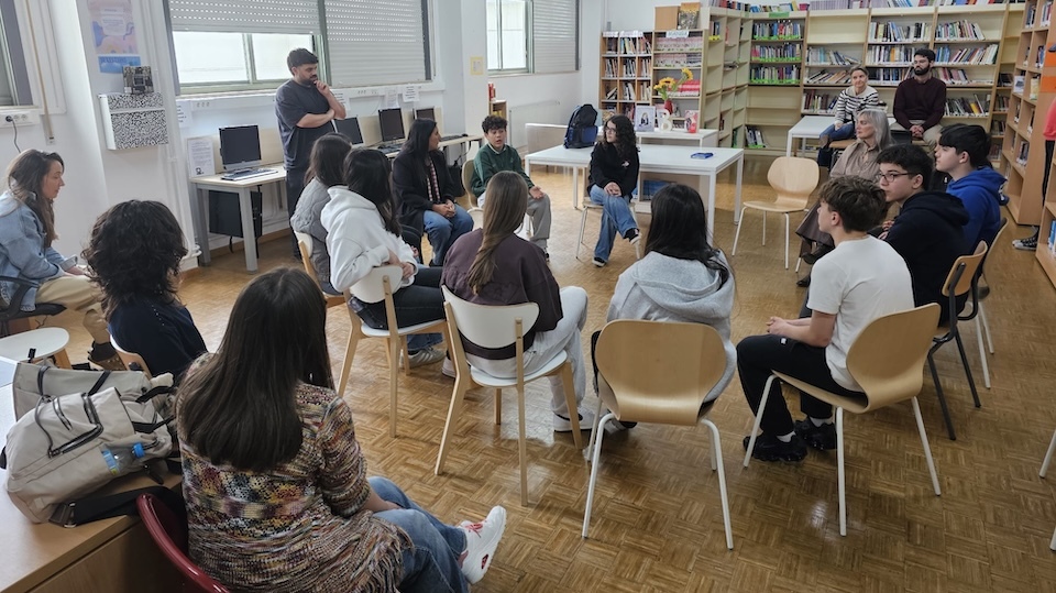 IES Parga Pondal compartindo experiencias en xestion emocional