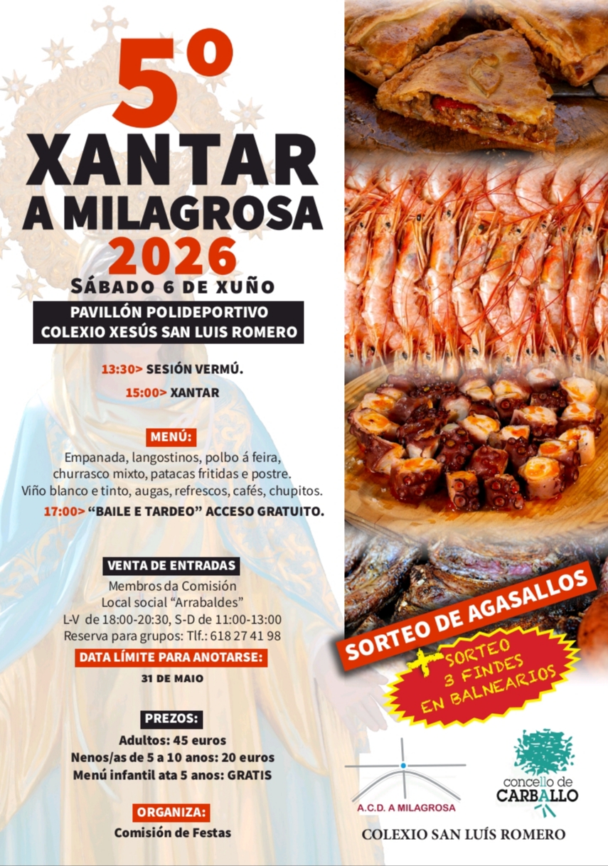 Xantar da Milagrosa