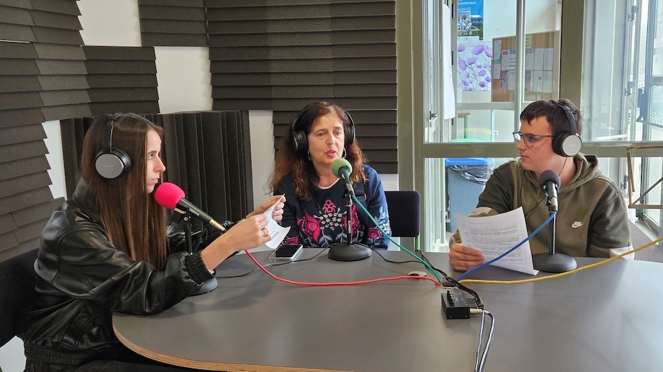 Entrevista. no podcast do IES Pedra da Aguia