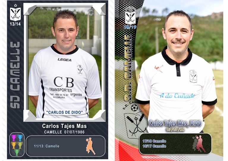 Os cromos de Carlos de Dido