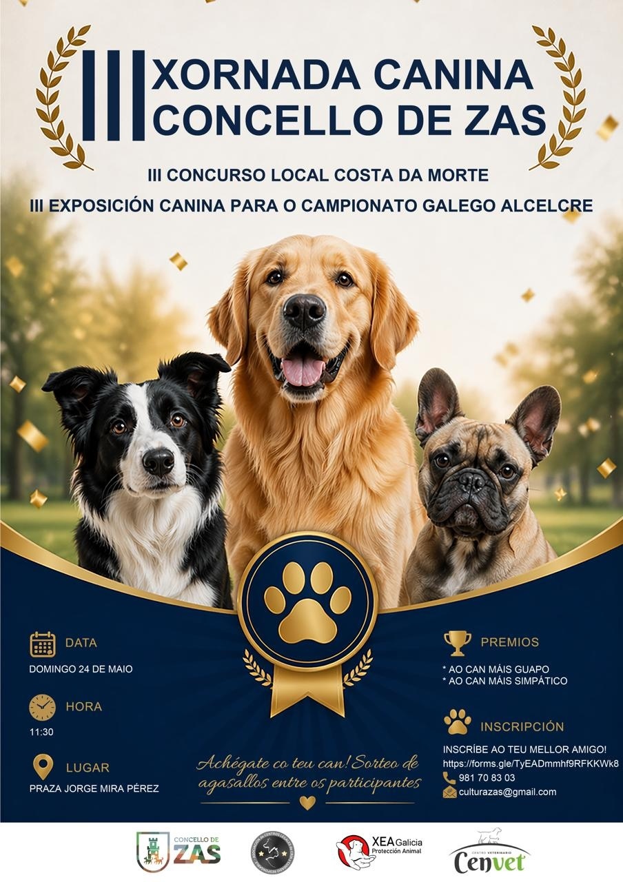 III XORNADA CANINA CONCELLO DE ZAS