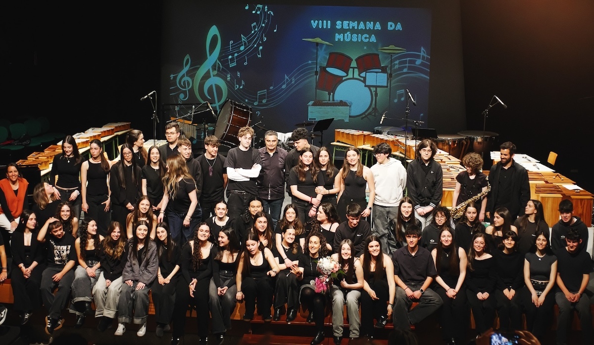 O IES Isidro Parga Pondal culminou unha máxica Semana da Música