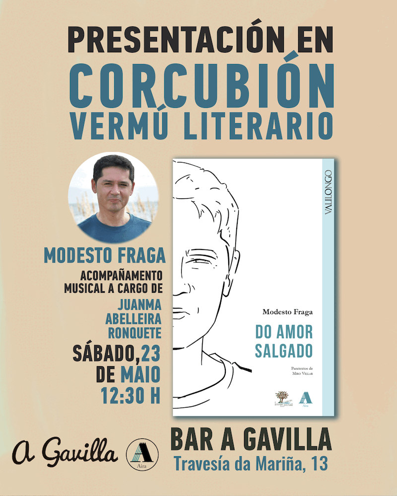 Presentacion de Modesto Fraga en Corcubion e Cee
