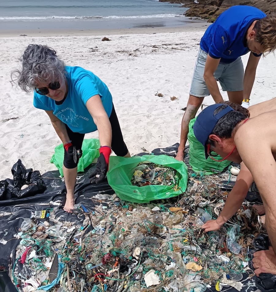 Limpeza Mar de Fabula na Ermida