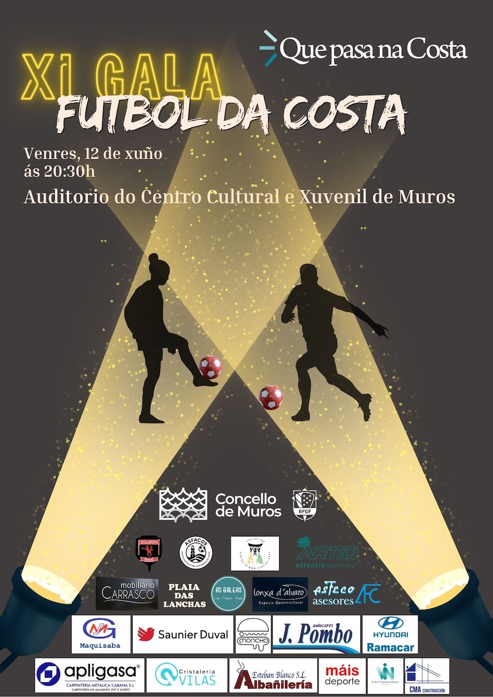 Cartel Gala PREMIOS FUTBOL DA COSTA_2026