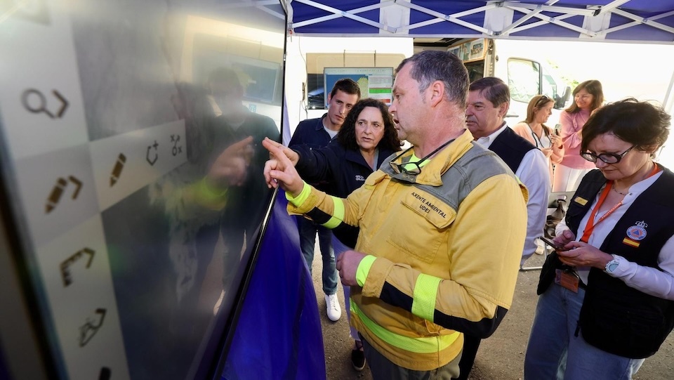 Simulacro Emerxencias Incendios en Fisterra 3