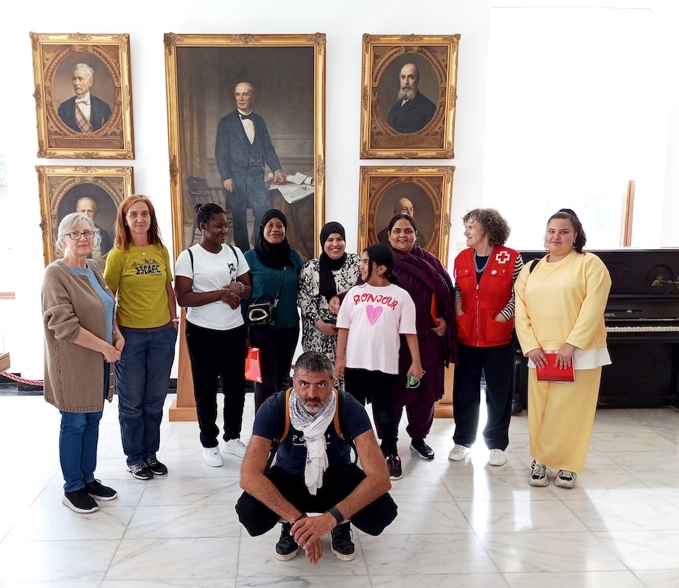 Visita internacional ao Museo Fernando Blanco