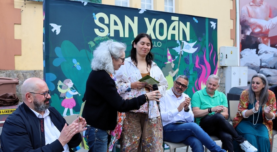 Isabel Bermudez nco Cartel de San Xoan