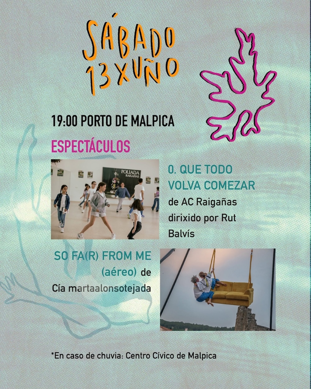 Escora Danza-Malpica 13 de xuno