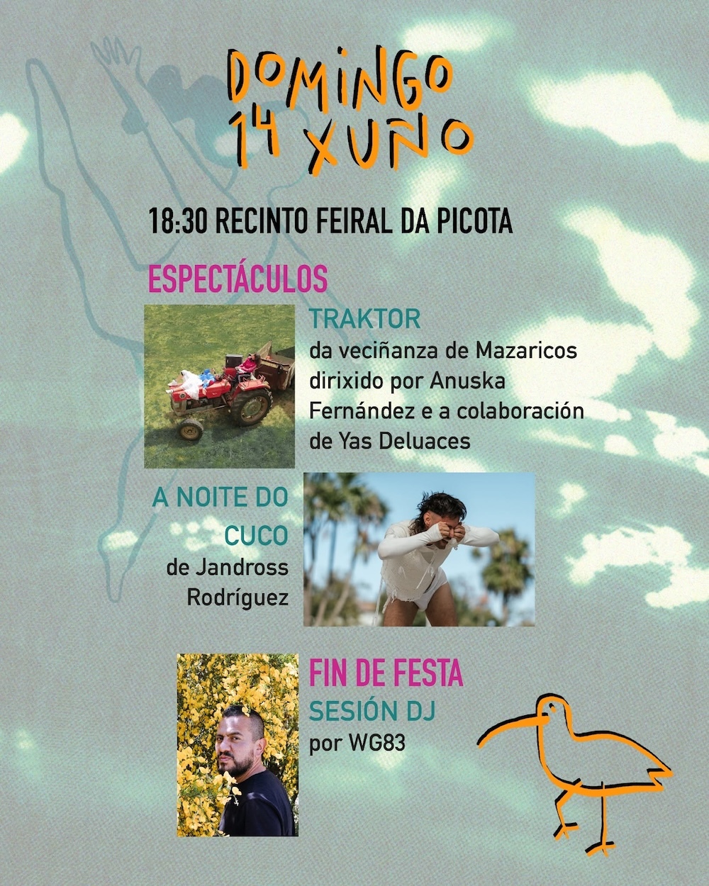 Programa Escora Danza Mazaricos 14 de xuno