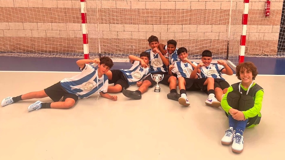 Infantis do EFB Corcubion campion da Provincia