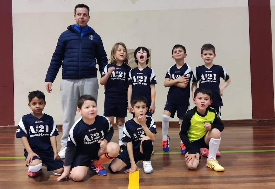 Prebenxamins do EFB Corcubion con Carlos