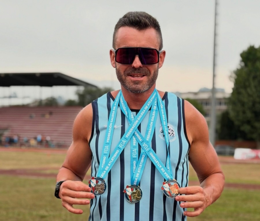 Damian campion galego master de atletismo