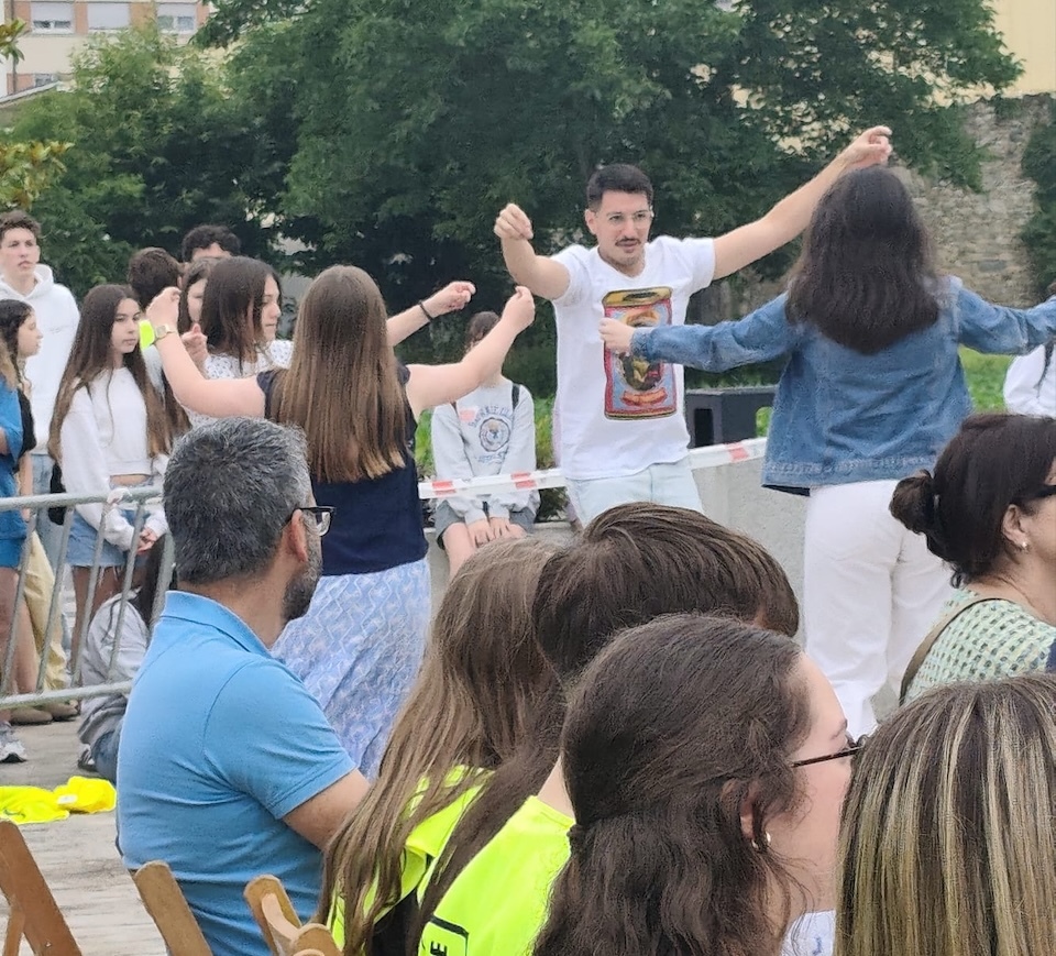 Baile no Festival Falemos Mais Galego