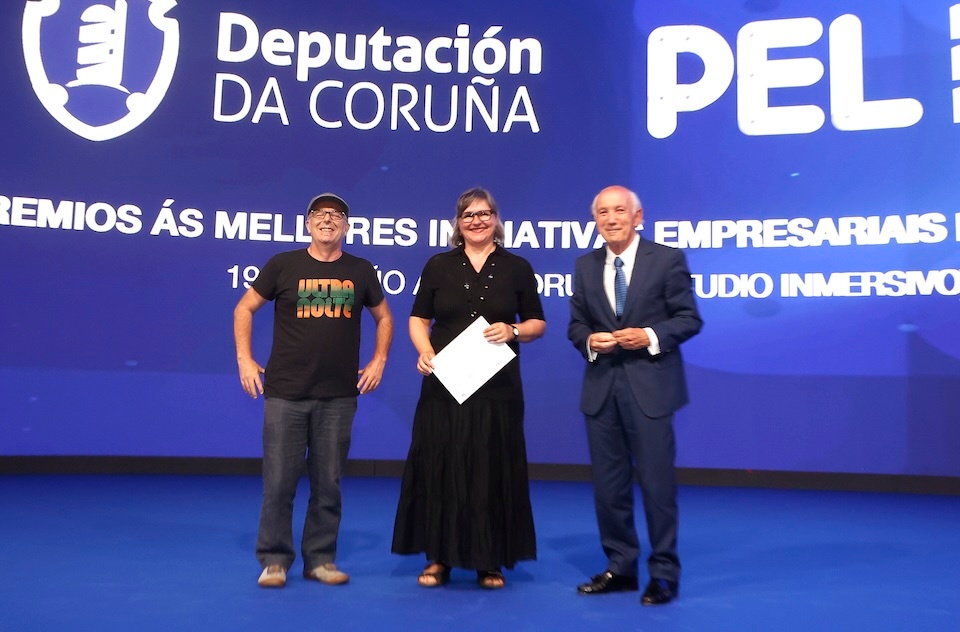 Chevere Teatro recibindo do PEL da Deputacion