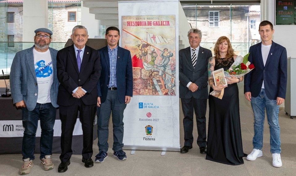 Exitosa presentación da Historia de Galicia de Ramón Marcote no Museo de Pontevedra.2
