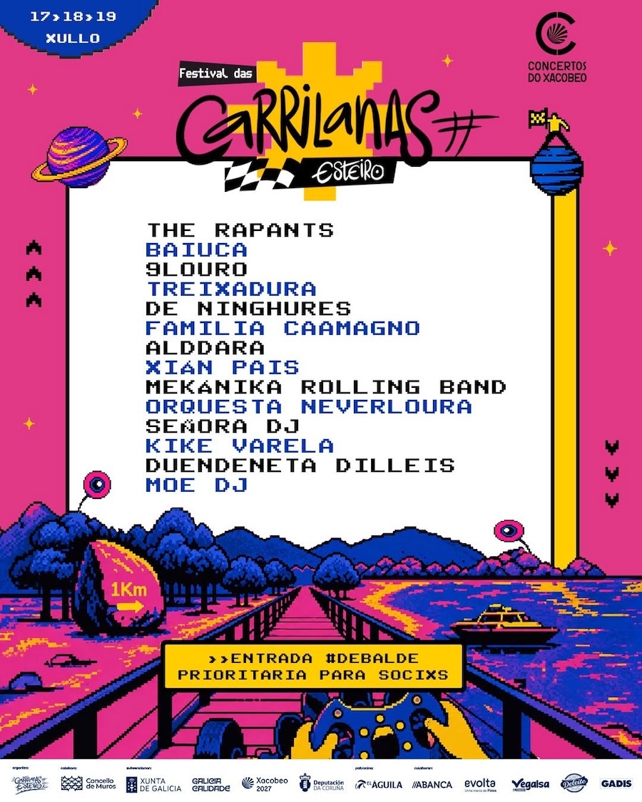 Cartel Carrilanas Esteiro 2026