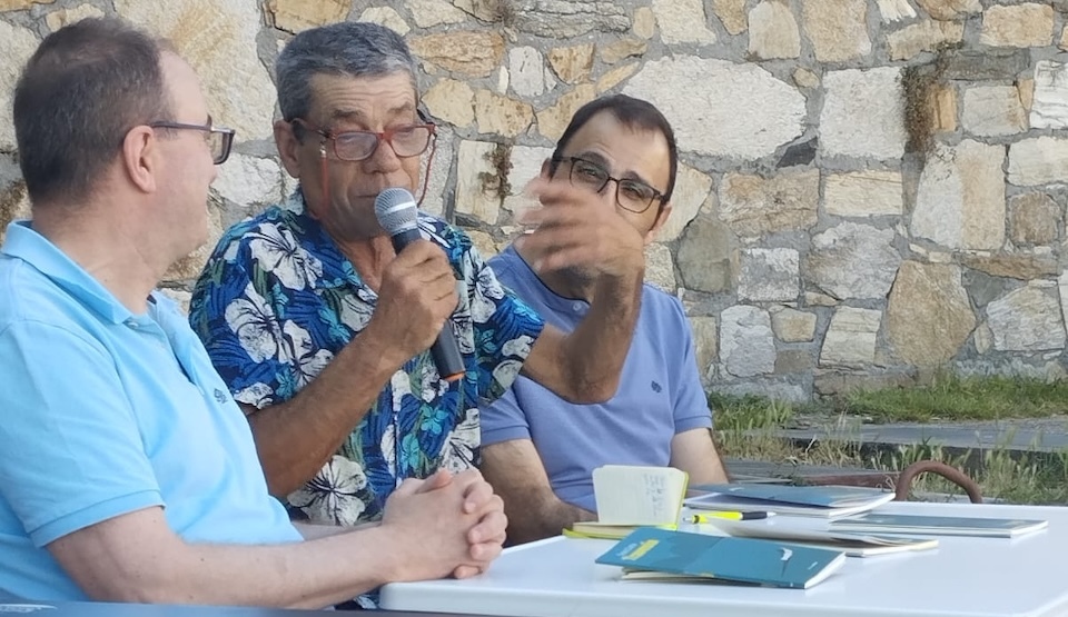 SUso Lista con Xose Manuel Varela e Oscar Rey Calo