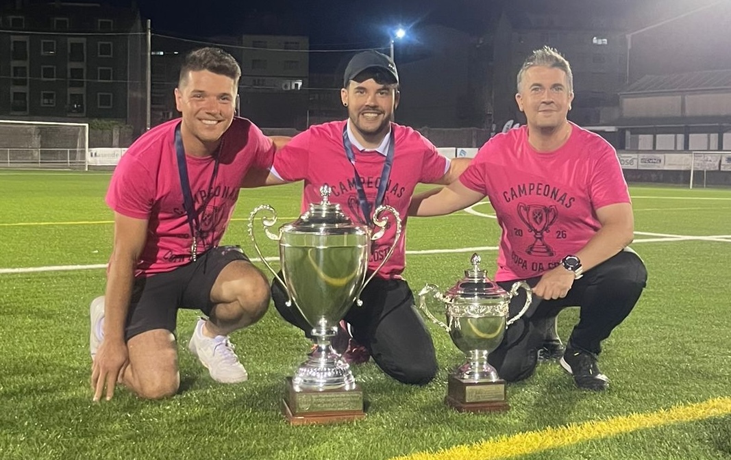 Eloy Garcia Fateira adestrador do Xallas FC Fem