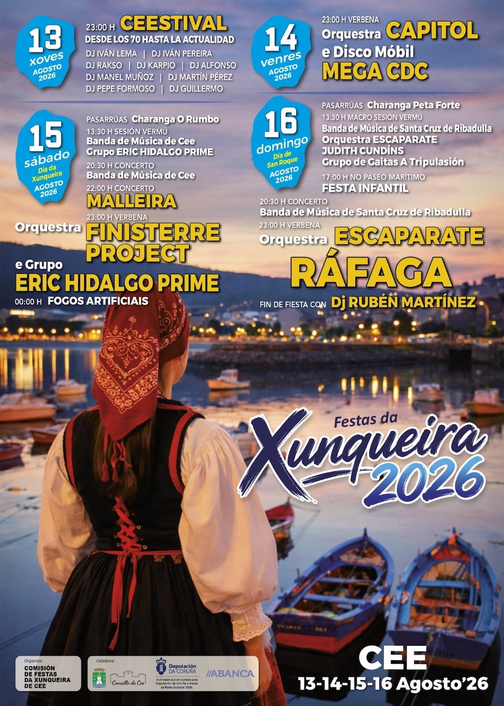 Festas da Xunqueira de Cee 2026