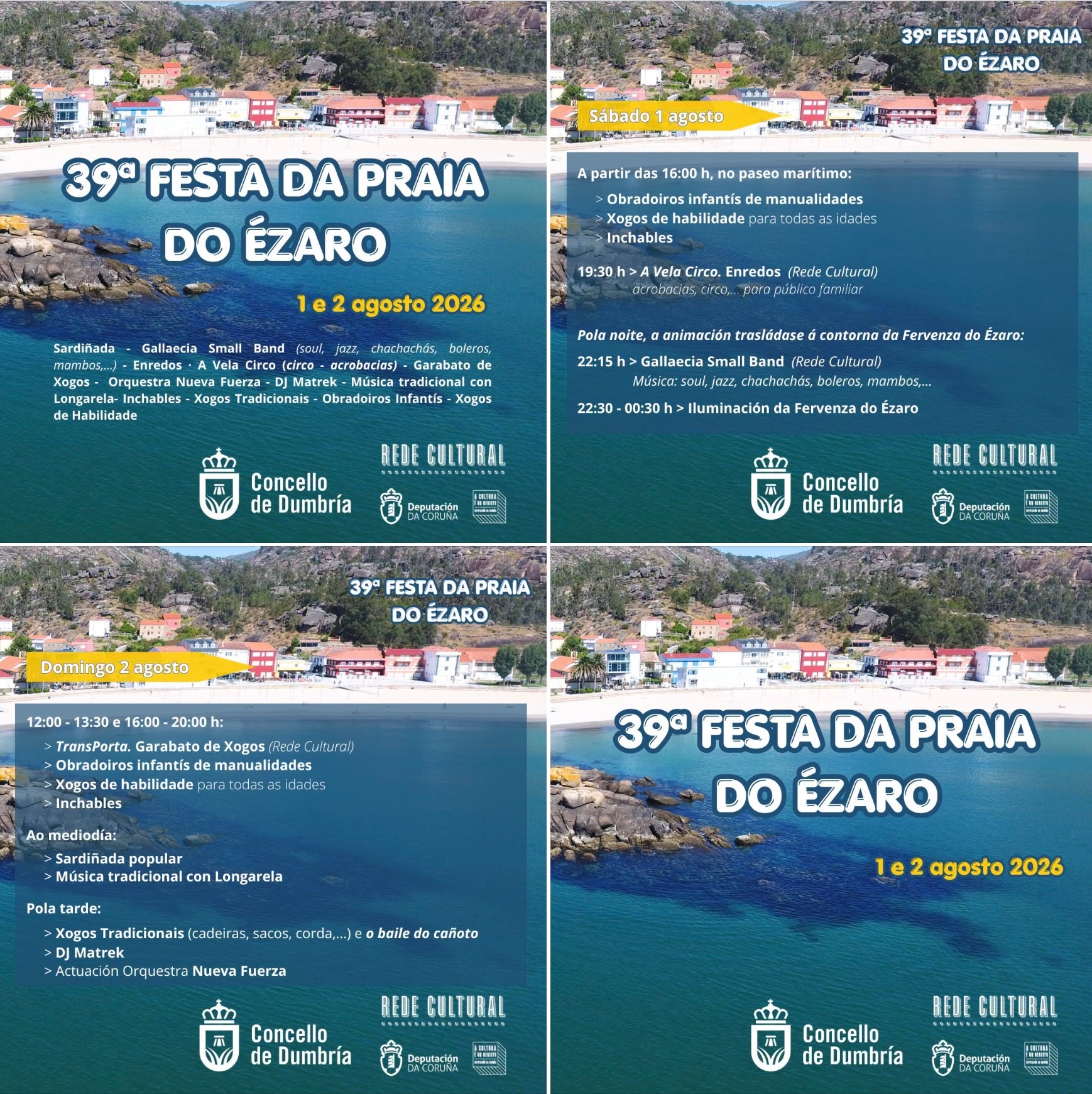 Festa da Praia do Ezaro 2026