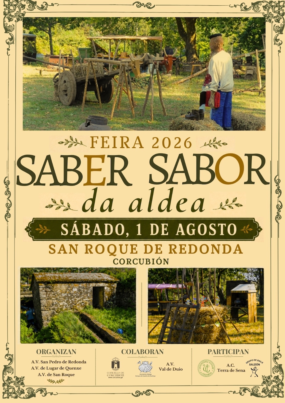 Feira O Sabor da Aldea en Corcubion