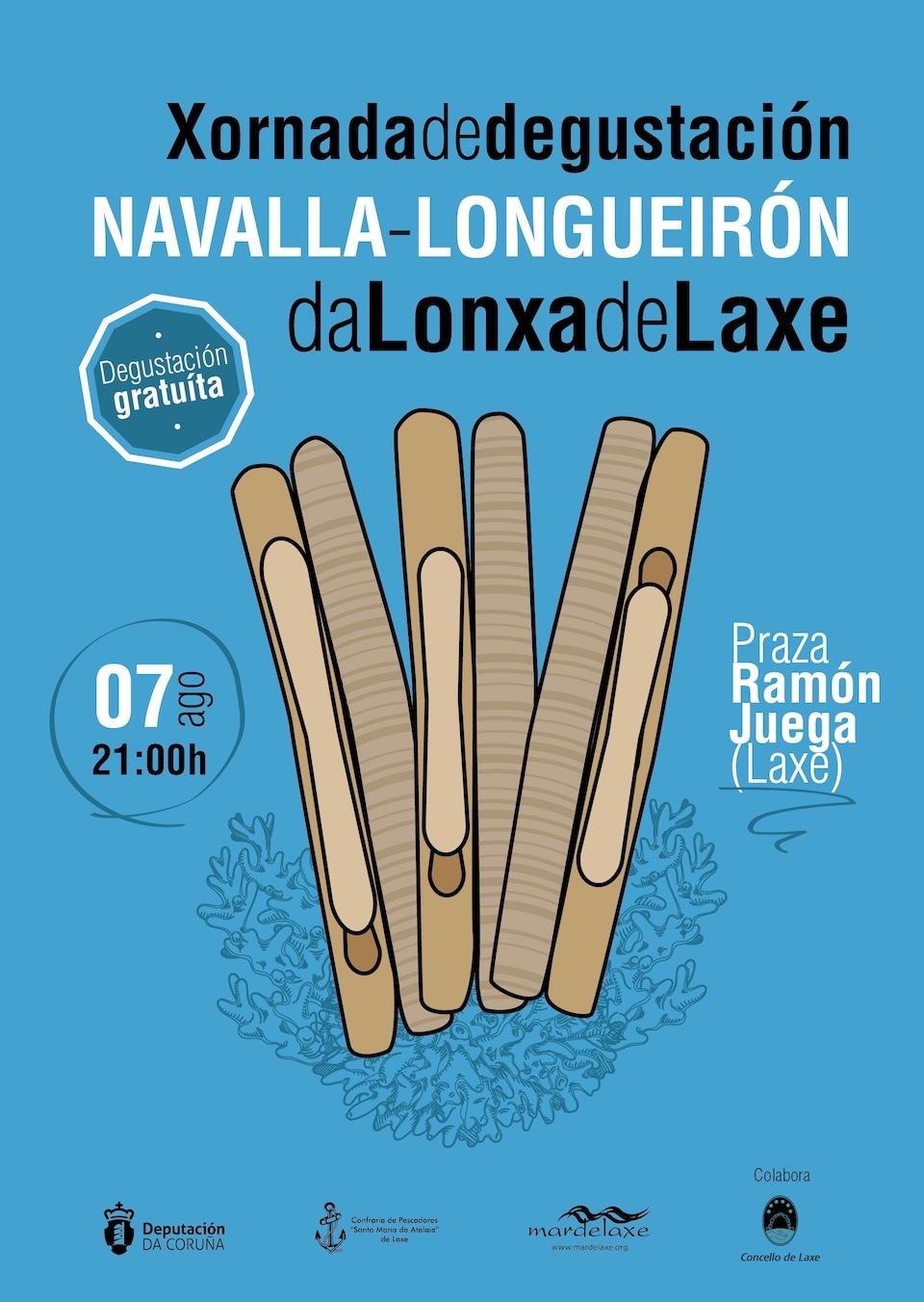 Xornada de degustacion do longueiron de Laxe
