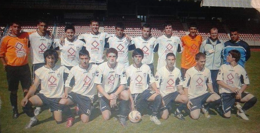 combinado da Costa na compos cup coas camisetas do Dumbria