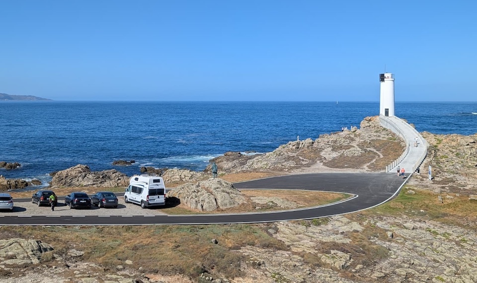 Faro Rocundo e a sua nova area