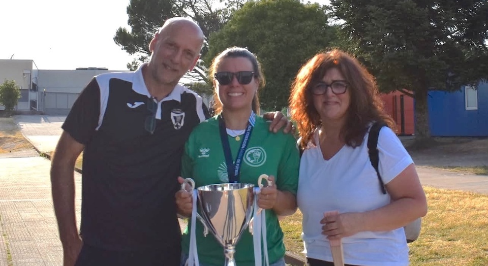 Paula Fandino e Familia