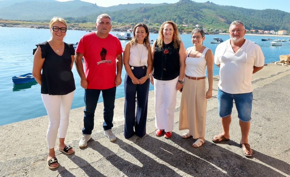 Encontro da Confarria de Camelle e a Conselleira do Mar